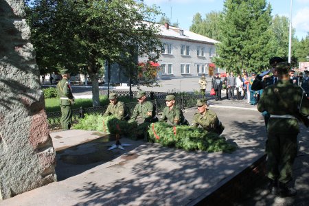 В северской дивизии прошел день памяти военнослужащих