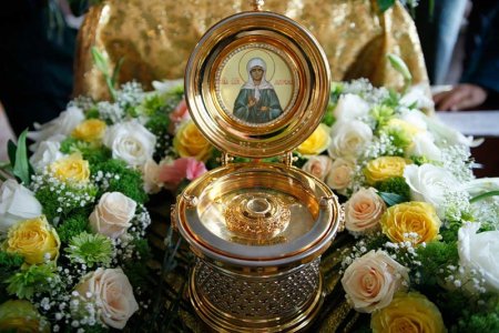 Со 2 по 5 октября в храме будут находиться святые мощи блаженной Матроны Московской