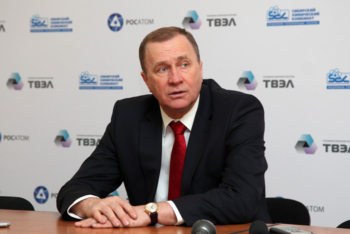 Сергей Точилин отметил важное значение визита Полпреда Президента РФ на Сибирский химический комбинат