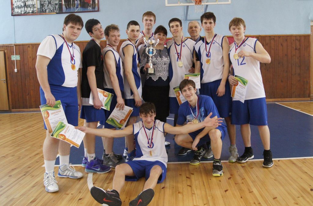 Северские баскетболисты заняли 1 место на Спартакиаде школьников Томской области