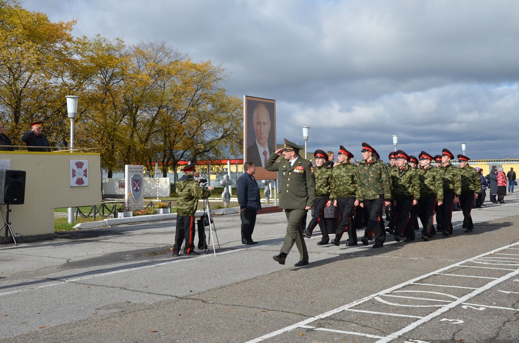 Воспитанники Северского кадетского корпуса приняли клятву