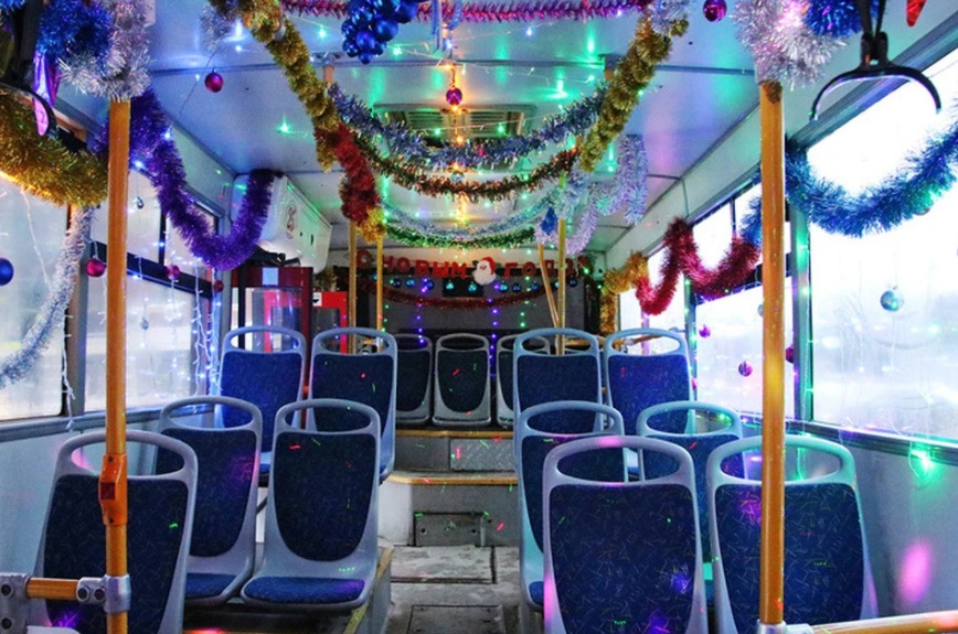 Как будут работать автобусы в новогоднюю ночь