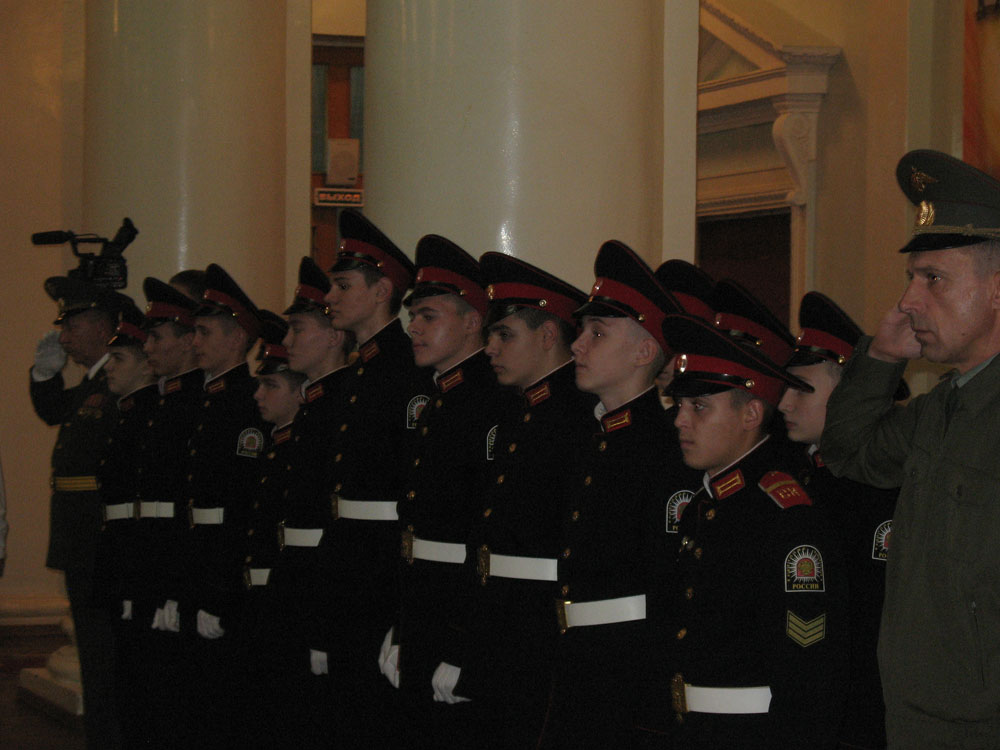 Посвящение в кадеты. 12 октября 2012 года